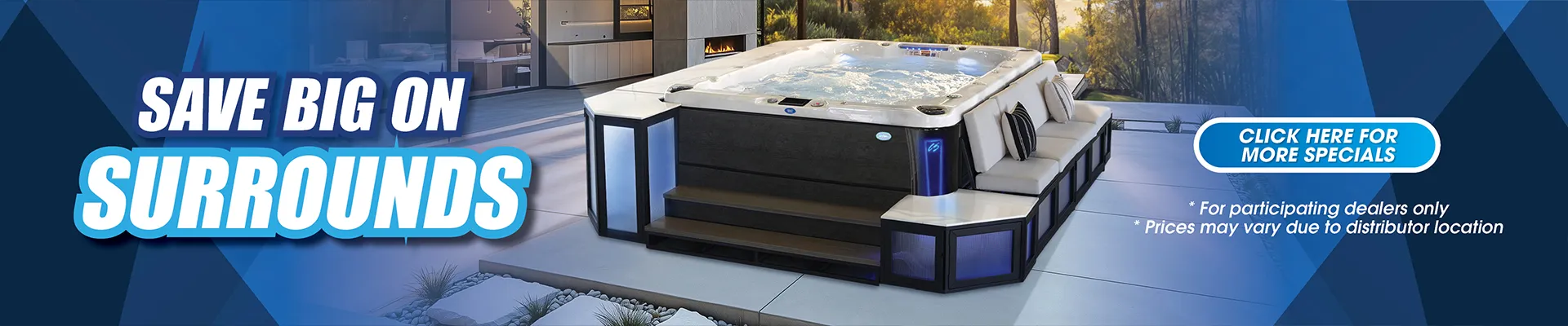 Calspas hot tub being used in a family setting - Brentwood
