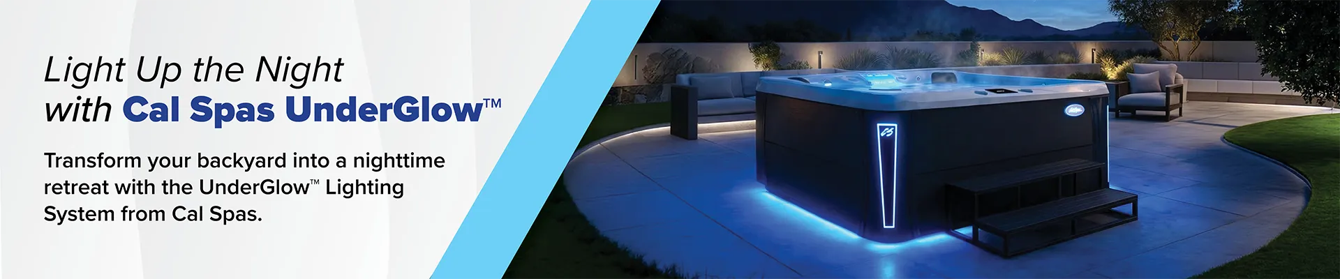 Calspas hot tub being used in a family setting - Brentwood