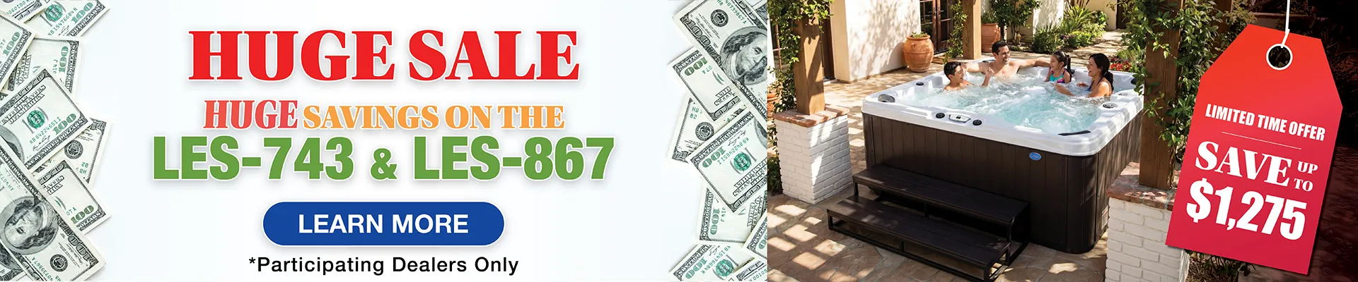 Calspas hot tub being used in a family setting - Brentwood